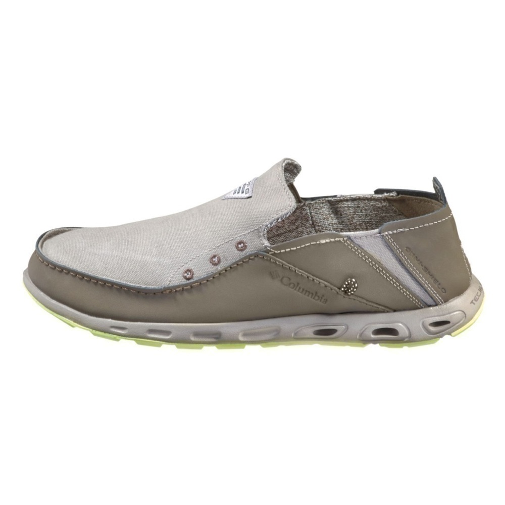 Columbia Men's PFG Bahama Vent Slip On Boat Fishing Shoes Kettle Brown NWT - Picture 8 of 16